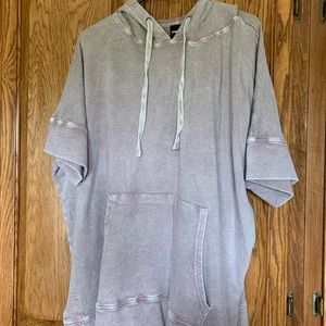 Oversized workout hoodie